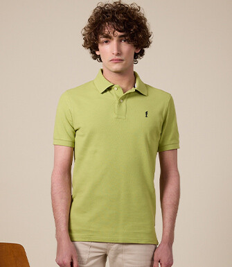 Men’s Polo Shirt Pistachio Green - ANDY II