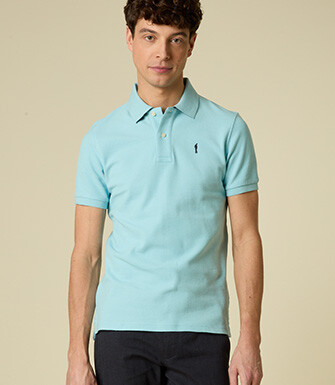 Men’s Polo Shirt Turquoise - ANDY II