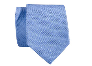 Dotted Silk Tie Light Blue and Blue