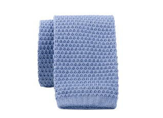 Blue Sky knitted cotton Tie