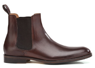 Chocolate Chelsea Boots - DAWSON II PATIN