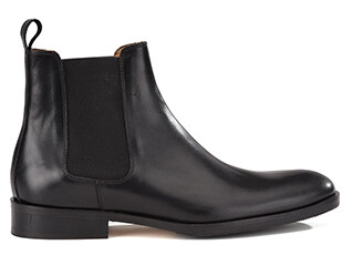 Black Chelsea Boots - DAWSON II PATIN