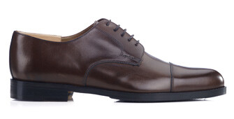 Chocolate Derby Shoes - Rubber pad - MAYFAIR CLASSIC PATIN