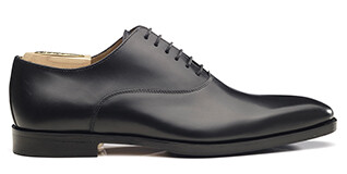 Black Oxford shoes - Rubber pad - TREMEZZO PATIN