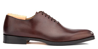 Chocolate Oxford shoes - Rubber pad - PETER PATIN