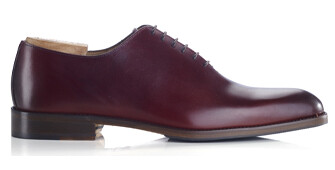 Patina Burgundy Oxford shoes - Rubber pad - PETER PATIN