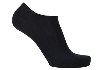 Black Cotton Low Cut Socks for Men