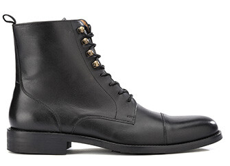 Black lace-up Boots Derby - ENFIELD II GOMME CITY