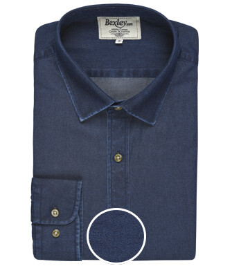Dark Indigo Denim shirt - JACQUEMIN