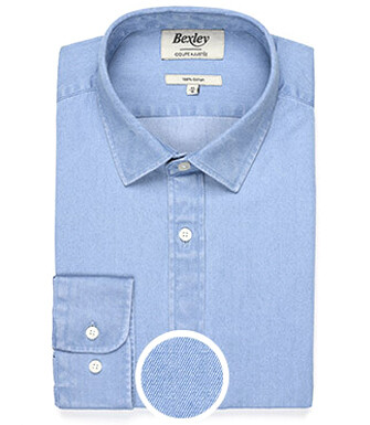 Light Indigo Denim shirt - JACQUEMIN