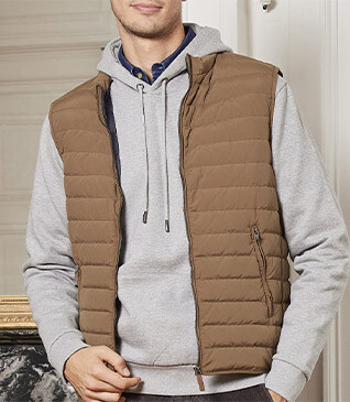 Caramel Down Gilet - NIELS II