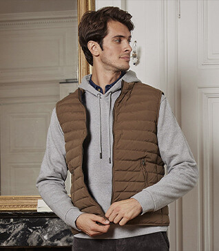 Caramel Down Gilet - NIELS II