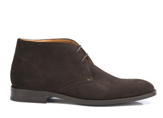 Chocolate Suede Chukka Boots - WORMINGTON GOMME