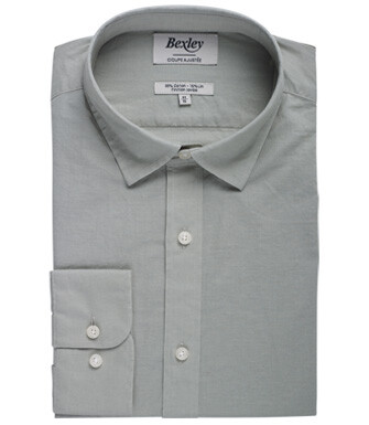 Lime Green cotton linen shirt - SILBERT