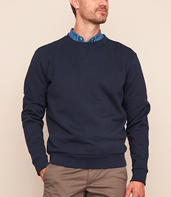 Navy Cotton sweatshirt - ALFFORD II