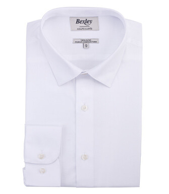 White Twill cotton shirt - CAUBERT