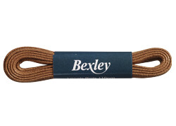 1 pair of Cognac shoelaces for men's trainers