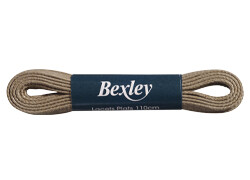 1 pair of Taupe shoelaces for leather trainers