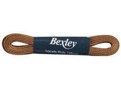 1 pair of Cognac shoelaces for men's trainers