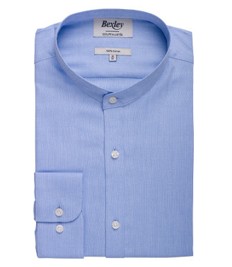 Paint Blue Sky Oxford Shirt - HÉROLD