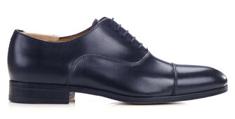 Black Oxford shoes - Leather outsole - RICKFORD