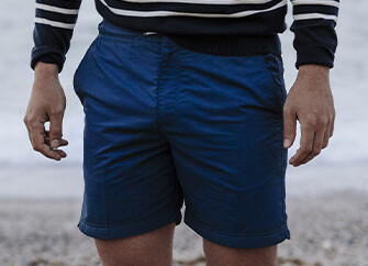 Middle Blue Swim short - BRENTAN