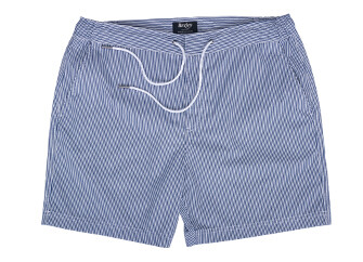 Navy stripes Men's swim short - BRENTAN