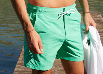 Bright green Men's swim short - BRENTAN