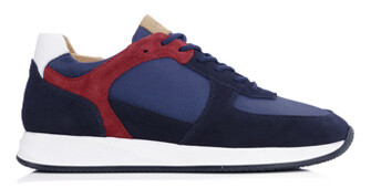Willaura Navy and Red