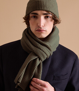 Green Lambswool Scarf