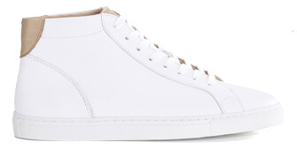White high top Trainers - THORNLEA