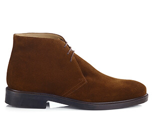 Havana Suede Low Boots - GREENWICH GOMME CITY II