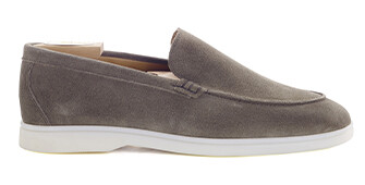 Khaki Suede Men's loafers - MANASOTA III