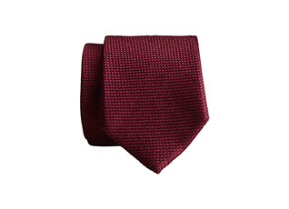 Men's tie Silk Matte Plain Burgundy