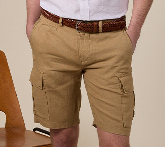 Desert men's cargo Short  - BORDEN