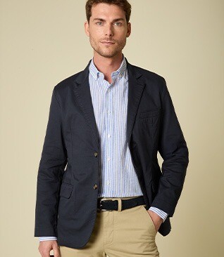 Dark Navy Blazer - LUBERT