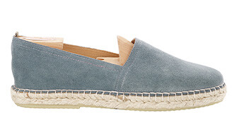 Suede Eucalyptus Men's Espadrilles - LIPARI