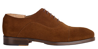 Havana Suede II Men's Oxford shoes - Leather sole with pad - GRAKLEY