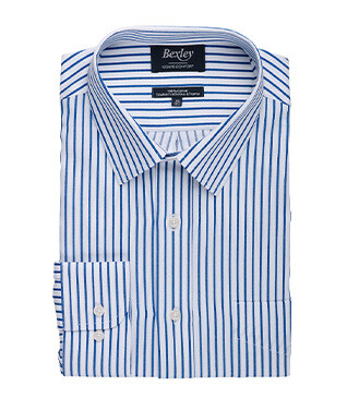 White shirt with navy stripes  - NOËLIEN