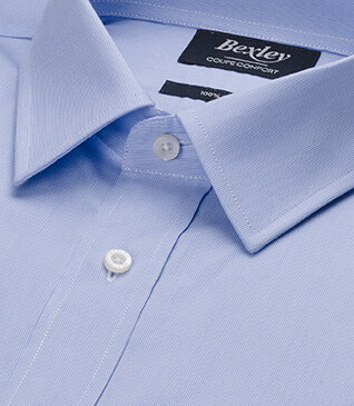 Light Blue Striped Shirt - CLAUDIARD