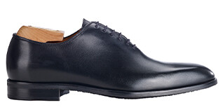 Men's Black oxford shoes - STANFORD GOMME