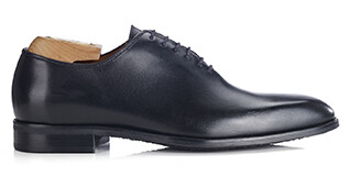 Men's Black oxford shoes - STANFORD GOMME