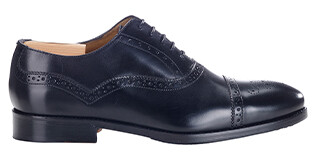 Patina Black Oxford shoes - Rubber pad - GRACKOTT
