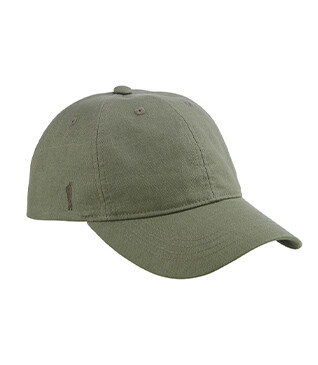 Men's Sage Green Linen baseball cap - BRADWELL II