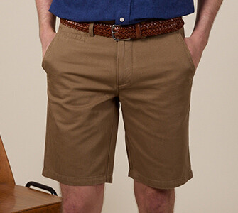 Men’s Bermuda Shorts Camel - BRASEY