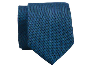 Silk Tie Micro Pattern Blue Green
