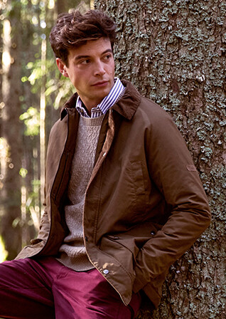 Water-repellent parka – Brown - ARSTEN