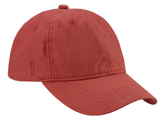 Men's Coral Linen baseball cap - BRADWELL II