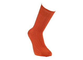 Men's Middle Amber Mercerised Cotton Socks 