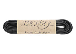 3 pairs of Black shoelaces for men's boots